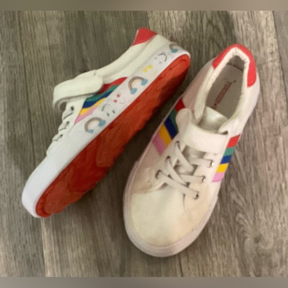 Tucker + Tate rainbow sneaker size 12.